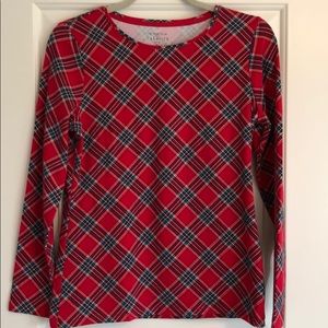 Comfy Talbots shirt with classic pattern